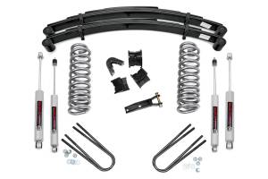 Rough Country 2.5 Inch Lift Kit- Rear Springs - Ford F-100 4WD (1970-1976) - 530-70-7630