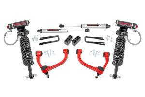 Rough Country 3 Inch Lift Kit - UCAs - Vertex/V2 - Ford F-150 4WD (2014-2020) - 54557RED