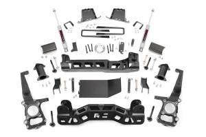 Rough Country 6 Inch Lift Kit - Ford F-150 4WD (2014) - 57530_A