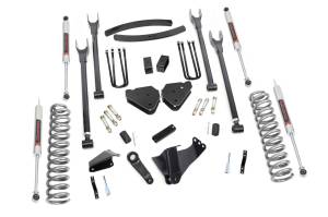 Rough Country 6 Inch Lift Kit - Gas - 4 Link - No OVLDS - M1 - Ford Super Duty (05-07) - 57840