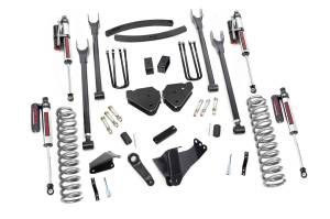 Rough Country 6 Inch Lift Kit - Gas - 4 Link - No OVLDS - Vertex - Ford Super Duty (05-07) - 57850