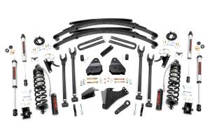 Rough Country 6 Inch Lift Kit - Diesel - 4 Link - RR Spring - C/O V2 - Ford Super Duty (05-07) - 58258