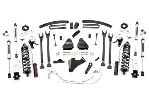 Rough Country 6 Inch Lift Kit - Diesel - 4 Link - C/O V2 - Ford Super Duty (08-10) - 58458