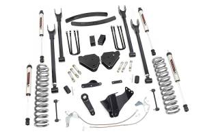 Rough Country 6 Inch Lift Kit - Diesel - 4 Link - V2 - Ford Super Duty 4WD (08-10) - 58470