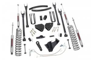 Rough Country 6 Inch Lift Kit - Gas - 4 Link - Ford F-250/F-350 Super Duty (08-10) - 588.20