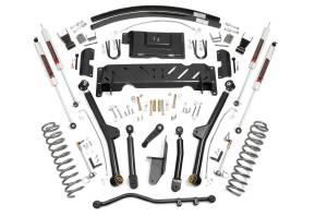 Rough Country 4.5 Inch Lift Kit - Long Arm - AAL - NP242 - M1 - Jeep Cherokee XJ 4WD (84-01) - 61640