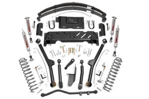 Rough Country - Rough Country 4.5 Inch Lift Kit - Long Arm - RR Leaf's - NP242 - Jeep Cherokee XJ (84-01) - 61722 - Image 2