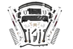 Rough Country 6.5 Inch Lift Kit - Long Arm - NP242 - Jeep Cherokee XJ 4WD (84-01) - 61822