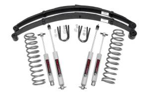 Rough Country - Rough Country 3 Inch Lift Kit - RR Springs - Jeep Cherokee XJ 2WD/4WD (1984-2001) - 630N2 - Image 1