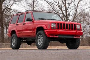 Rough Country - Rough Country 3 Inch Lift Kit - Series II - RR Springs - V2 - Jeep Cherokee XJ (84-01) - 630X70 - Image 2