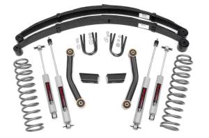 Rough Country 3 Inch Lift Kit - Series II - RR Springs - Jeep Cherokee XJ (84-01) - 630XN2