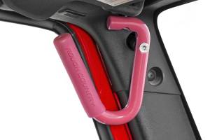 Rough Country - Rough Country Grab Handles - Steel - Front - Pink - Jeep Wrangler JK (2007-2018) - 6501PINK - Image 2