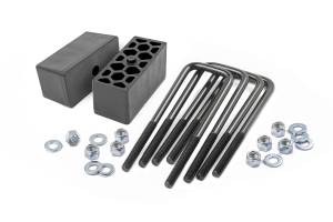 Rough Country 2.5 Inch Block & U-Bolt Kit - Chevy/GMC 1500 (99-23) - 6521