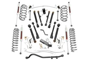 Rough Country 4 Inch Lift Kit - X-Series - M1 - Jeep Wrangler TJ 4WD (1997-2006) - 66140