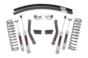 Rough Country 3 Inch Lift Kit - Series II - RR AAL - Jeep Cherokee XJ (84-01) - 670XN2