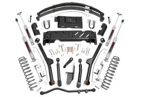 Rough Country 4.5 Inch Lift Kit - Long Arm - RR Leaf's - Jeep Cherokee XJ (84-01) - 68622