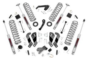 Rough Country 3.5 Inch Lift Kit - Jeep Wrangler JK 4WD (2007-2018) - 69330