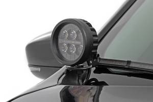 Rough Country - Rough Country LED Light Kit - Ditch Mount - 2" Black Pair - Spot - Jeep KL (14-21) - 70078 - Image 2