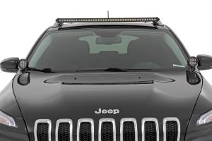 Rough Country - Rough Country LED Light Kit - Ditch Mount - 2" Black Pair - Spot - Jeep KL (14-21) - 70078 - Image 3