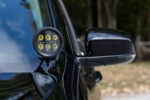 Rough Country - Rough Country LED Light Kit - Ditch Mount - 2" Black Pair - Spot - Jeep KL (14-21) - 70078 - Image 6