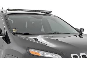 Rough Country - Rough Country LED Light Kit - Roof Mount - 40" Black Single Row - Jeep KL (14-22) - 70086 - Image 4