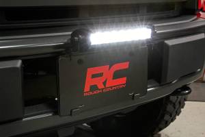 Rough Country - Rough Country LED Light - License Plate Mount - 8" Single Row Black Series - 70183 - Image 4