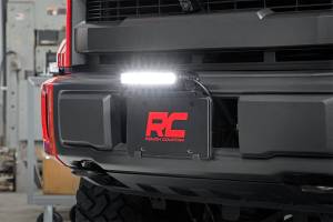 Rough Country - Rough Country LED Light - License Plate Mount - 8" Single Row Black Series - 70183 - Image 5