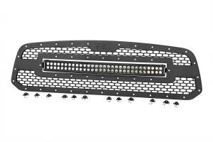 Rough Country - Rough Country Mesh Grille - 30" Dual Row LED - Black - Ram 1500 2WD/4WD (13-18 & Classic) - 70199 - Image 2