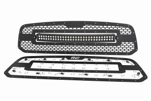 Rough Country - Rough Country Mesh Grille - 30" Dual Row LED - Black - Ram 1500 2WD/4WD (13-18 & Classic) - 70199 - Image 3