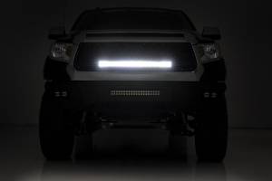 Rough Country - Rough Country Mesh Grille - 30" Dual Row LED - Black - Amber DRL - Toyota Tundra (14-17) - 70224 - Image 5