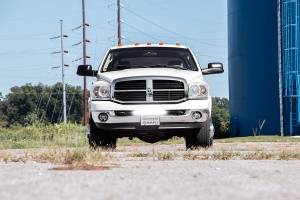 Rough Country - Rough Country LED Light - Bumper Mnt - 20" Black Single Row - White DRL - Ram 2500 (10-18) - 70568BLDRL - Image 5