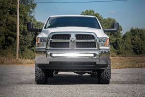 Rough Country - Rough Country LED Light - Bumper Mount - 40" Black Dual Row - Ram 2500 4WD (10-18) - 70570B - Image 4