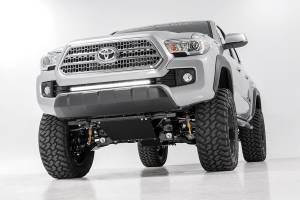 Rough Country - Rough Country LED Light - Lower Grille Mnt - 30" Black Single Row - White DRL - Toyota Tacoma (16-23) - 70619BLDRL - Image 5