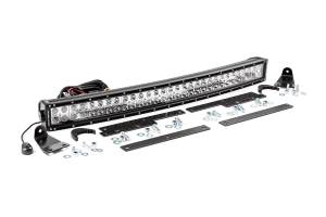 Rough Country Chevrolet 30in Curved Cree LED Grille Kit - Dual Row (14-15 Silverado 1500) - 70624