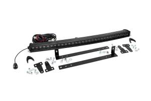 Rough Country - Rough Country LED Light - Grille Mount - 30" Black Single Row - Ford F-150 (09-14) - 70661 - Image 1