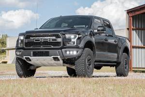 Rough Country - Rough Country LED Light - Fog Mount - Triple 2" Black Pair - Ford Raptor (17-20) - 70700 - Image 3