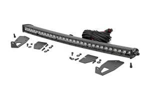 Rough Country - Rough Country LED Light - Grille Mount - 30" Black Single Row - Ford Raptor (17-20) - 70702 - Image 2