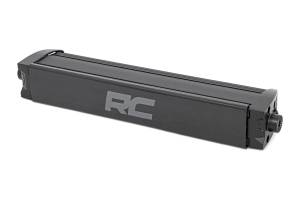 Rough Country - Rough Country Black Series LED Light Bar - Cool White DRL - 12 Inch - Single Row - 70712BLDRL - Image 2