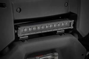 Rough Country - Rough Country Black Series LED Light Bar - Cool White DRL - 12 Inch - Single Row - 70712BLDRL - Image 3