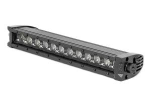 Rough Country - Rough Country Black Series LED Light Bar - Cool White DRL - 12 Inch - Single Row - 70712BLDRL - Image 4