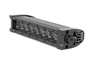 Rough Country - Rough Country Black Series LED Light Bar - Cool White DRL - 8 Inch - Single Row - 70718BLDRL - Image 2