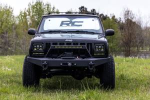 Rough Country - Rough Country Black Series LED Light Bar - Cool White DRL - 8 Inch - Single Row Pair - 70728BLDRL - Image 5