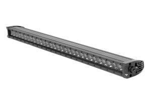 Rough Country - Rough Country Black Series LED Light Bar - Cool White DRL - 30 Inch - Single Row - 70730BLDRL - Image 1