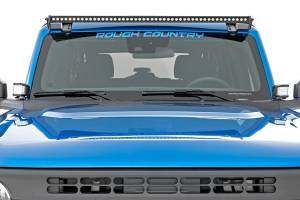 Rough Country - Rough Country Black Series LED Light Bar - Cool White DRL - 50 Inch - Single Row - 70750BLDRL - Image 4