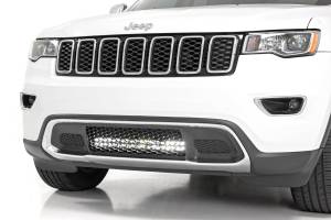 Rough Country - Rough Country Jeep 20in LED Bumper Kit - Black Series w/ Cool White DRL (11-20 WK2 Grand Cherokee) - 70773DRL - Image 1