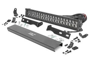 Rough Country - Rough Country Jeep 20in LED Bumper Kit - Black Series w/ Cool White DRL (11-20 WK2 Grand Cherokee) - 70773DRL - Image 2