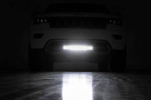 Rough Country - Rough Country Jeep 20in LED Bumper Kit - Black Series w/ Cool White DRL (11-20 WK2 Grand Cherokee) - 70773DRL - Image 5