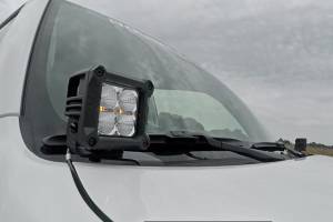 Rough Country - Rough Country LED Light - Ditch Mount - 2" Black Pair - White DRL - Toyota 4Runner (10-23) - 70797 - Image 3