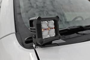 Rough Country - Rough Country LED Light - Ditch Mount - 2" Black Flood Pair - Toyota 4Runner (10-23) - 70799 - Image 2