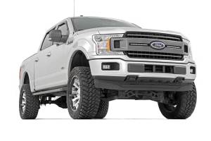 Rough Country - Rough Country LED Light - Grille Mount - 10" Chrome Slimline Pair - Ford F-150 (18-20) - 70809 - Image 2